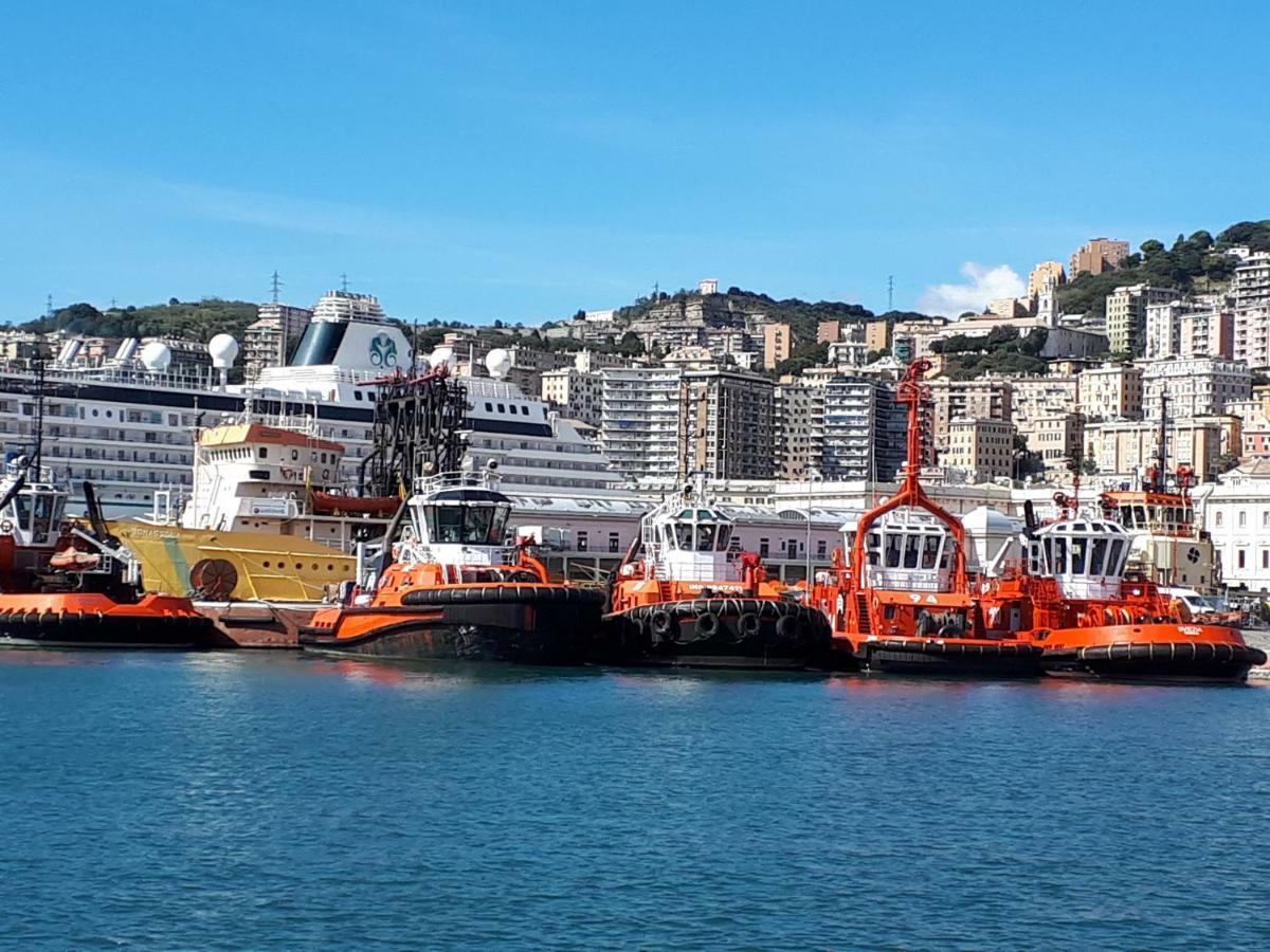 I Tetti Di Genova Grande Appartamento Kültér fotó